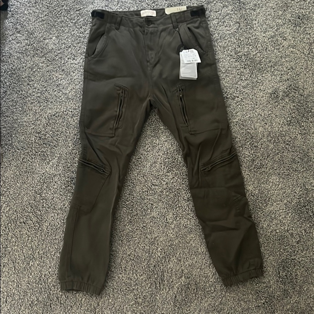 Boys, Size 11/12, Olive Green, Pants